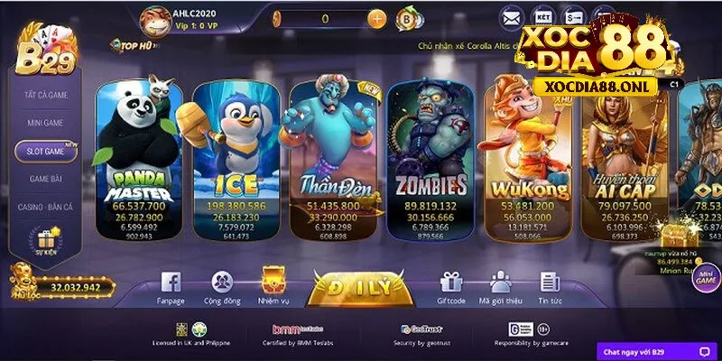 Hướng dẫn tham gia nổ hũ b29